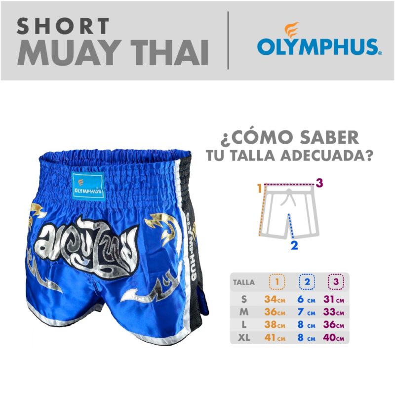 Short Muay Thai o Kickboxing - Imagen 3
