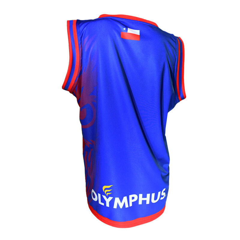 Camiseta Básquetbol Universidad de Chile Femenino Oficial 2024 - Imagen 2