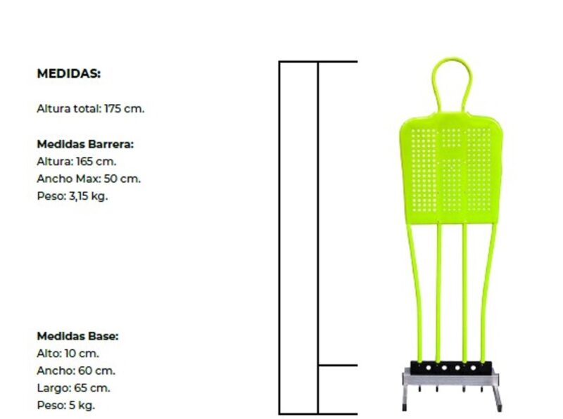 BARRERA ABS BASE METALICA - Imagen 3